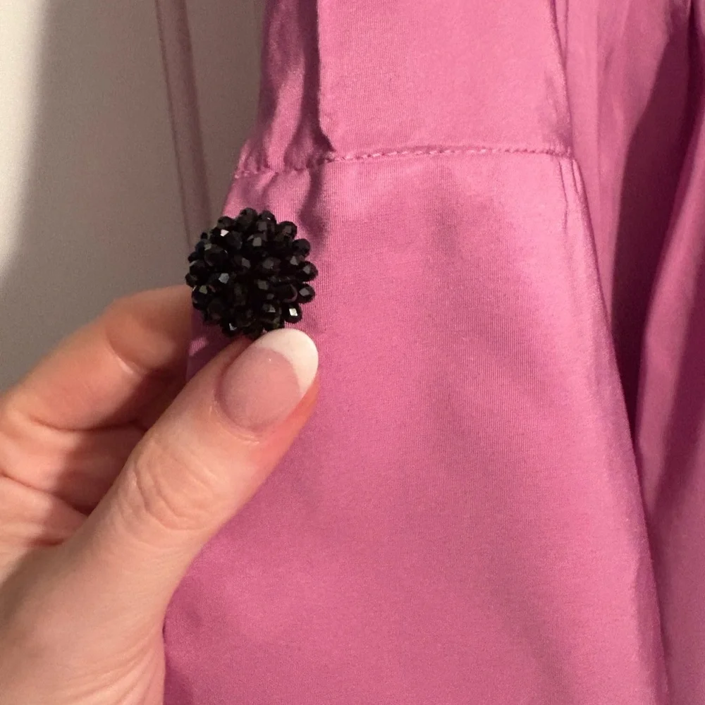 Carolina Herrera Purple Shirtdress ASO Carrie Bradshaw/SJP - Picture 10 of 16